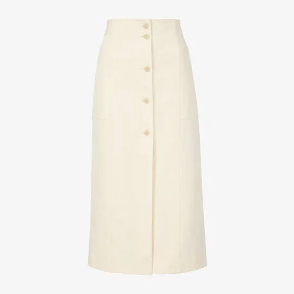 NEW Denim Machine-Washable Skirt - Picture 1 of 7